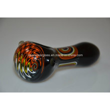 Wholesale High Quality 10.5cm Colored Glass Pipes Glass Hand Pipes Glass Smoking Pipes